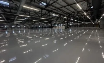 sol résine industriel